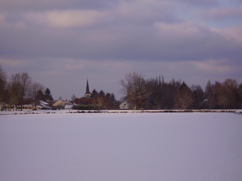 Au Grand Pré Bed and Breakfast Theillay Esterno foto